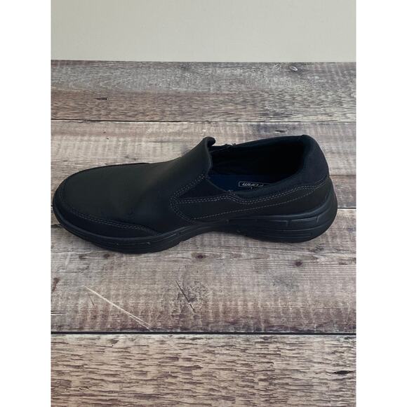 Skechers Relaxed Fit Glides Slip-On Black Loafers 64589 Shoes Mens Size 7.5 READ - Picture 8 of 11